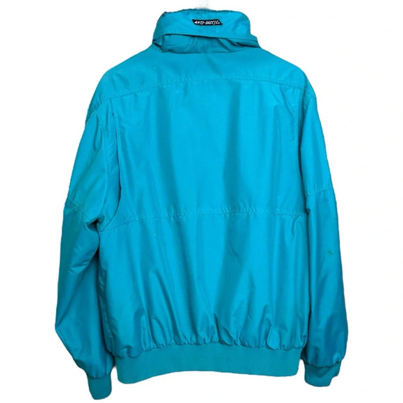 McGregor Vintage Windbreaker Jacket Men's Large 90s Teal High and Dry Athletic - Picture 6 of 10